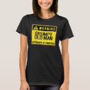 Pesquisar por abordagem camisetas Aviso