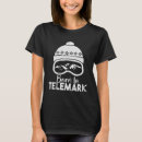 Pesquisar por telemark skiing camisetas Nórdico