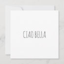 Pesquisar por bellas cartoes Ciao bella