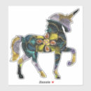 Pesquisar por unicórnio preto adesivos Arte