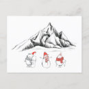 Pesquisar por boneco de neve feliz cartoes postais Xmas