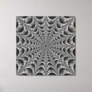 Pesquisar por abstrato preto e branco impressão de canvas Padrão
