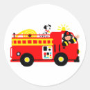 Pesquisar por carro de bombeiros adesivos Dalmatian