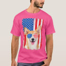 Pesquisar por melhor bordadas camisetas Bordado de corgi