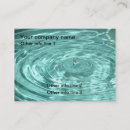 Pesquisar por tranquil cartao de visita Água