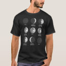 Pesquisar por ciclos da lua camisetas Espaço