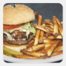 Pesquisar por hamburguer adesivos Batatas fritas