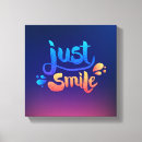 Pesquisar por sorriso impressão de canvas Inspiração
