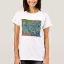 Pesquisar por obras de arte femininas camisetas Vincent van gogh
