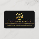Pesquisar por chauffeur cartao de visita Carro