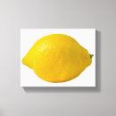 Pesquisar por fruta do limão impressão de canvas Amarelo
