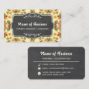 Pesquisar por design floral do vintage cartao de visita Cliente