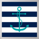 Pesquisar por âncoras azuis pósteres Náutico