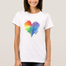 Pesquisar por rainbow heart camisetas Lgbt