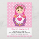 Pesquisar por boneca do russo convites Menina