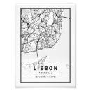 Pesquisar por lisbon pósteres Impressão de mapa