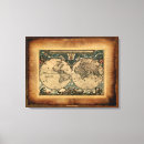 Pesquisar por mapa antigo impressão de canvas Mapas de safra