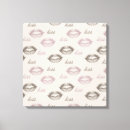 Pesquisar por lábios impressão de canvas Rosa