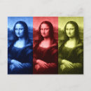 Pesquisar por obra prima cartoes postais Mona lisa