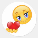 Pesquisar por emoji do coração adesivos Emoticon