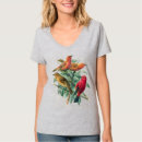 Pesquisar por pena vermelha camisetas Para ela