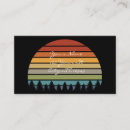 Pesquisar por silhueta da árvore cartao de visita Sol