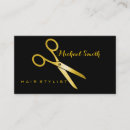 Pesquisar por scissor cartao de visita Ouro