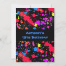 Pesquisar por paint splatter convites Neon