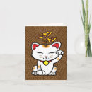 Pesquisar por gato japonês cartoes Sorte