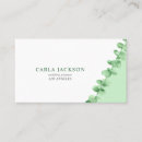 Pesquisar por casamento verde e branco cartao de visita Profissional