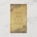 Pesquisar por espiral colorida cartao de visita Elegante