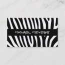 Pesquisar por listras zebra cartao de visita Selvagem