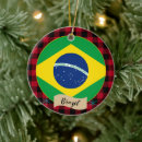 Pesquisar por bandeira brasileira ornamentos Natal
