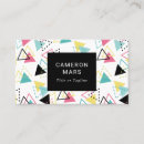 Pesquisar por triângulo padrao cartao de visita Moderno