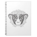 Pesquisar por zendoodle cadernos de notas Macaco