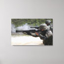 Pesquisar por campo batalha de impressão de canvas Tiro