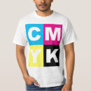 Pesquisar por rgb cmyk camisetas Ciano