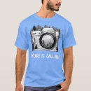 Pesquisar por filme de 35mm camisetas Artista