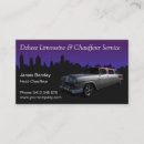 Pesquisar por serviço limusina visita cartao de visita Motorista