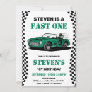Pesquisar por 1st birthday boy convites Carro de corrida