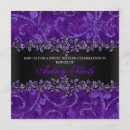 Pesquisar por veludo roxo convites Elegante