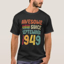 Pesquisar por 1949 camisetas Setembro