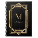 Pesquisar por art deco cadernos de notas Elegante