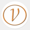 Pesquisar por letra v monograma adesivos Carta