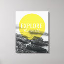 Pesquisar por wanderlust impressão de canvas Citações do viagem