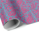 Pesquisar por paisley papel de presente Turquesa