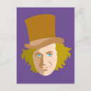 Pesquisar por stencil cartoes postais Willy wonka head