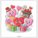 Pesquisar por coração vermelho grande adesivos Desenho animado