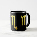 Pesquisar por símbolo do escorpião canecas Aniversário