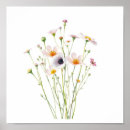 Pesquisar por flores silvestres de aquarela pósteres Ilustração